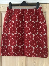 Marilyn Moore Red Floral Wool