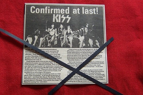 Kiss 1980 gig concert - uk, dates