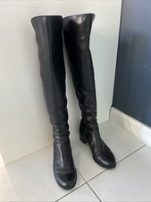 Stuart Weitzman 50/50 Over The Knee Boots UK Size 3.5