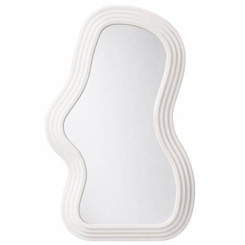 Wavy wall mirror irregular - wavy,