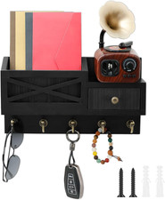 Key and Mail Holder for Wall