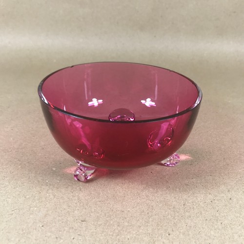 Cranberry glass vintage - glass,