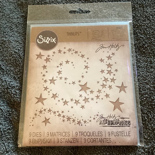 Sizzix swirling stars thinlits - sizzix,