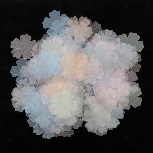 100pcs shape flower applique - flower,