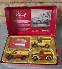 LLEDO HAMLEYS TOY SHOP SET MORRIS BULLNOSE VAN - Z VAN - BEDFORD VAN HM1003 