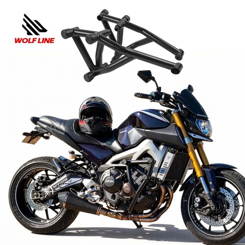 Wolfline crash bars for yamaha - crash,