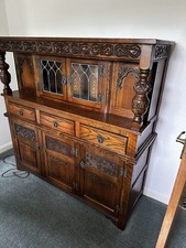 vintage Old Charm carved oak