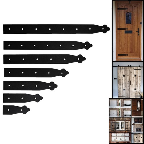 Black dummy hinges - black,