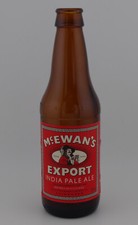 McEwan's Export India Pale Ale, Scotland, Empty 275mL Embossed Beer Bottle