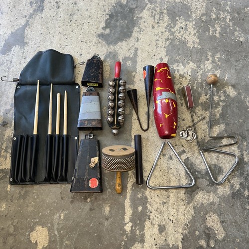 Various used percussion - various,