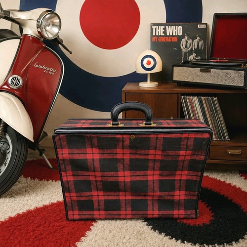Vintage 1960s mod - vintage, tartan