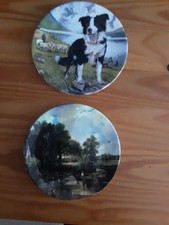 2 Collectors Plates The Haywain and Tyke