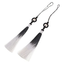  2 Pcs Tai Chi Tassel Sword