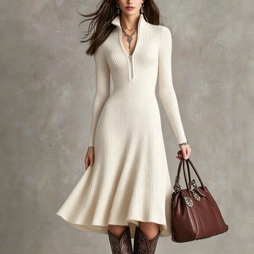 Women ribbed knit - women,