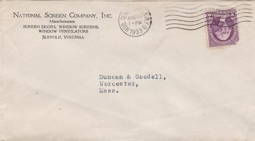 National screen company - u.s.,