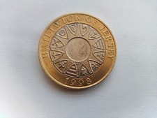 Jersey two pound coin 1998.
