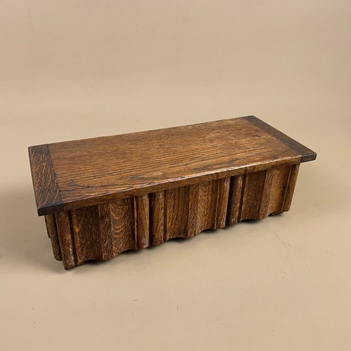 Vintage oak musical box - vintage,