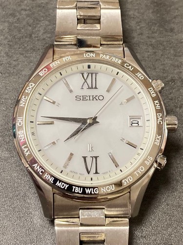 Seiko silver solar lukia - seiko,