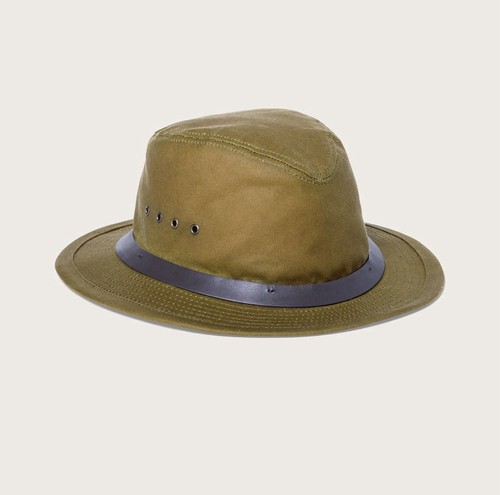 Filson tin cloth packer hat - tin,