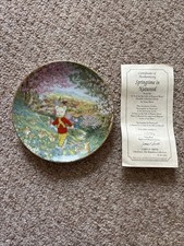 Rupert Bear decorative plate -