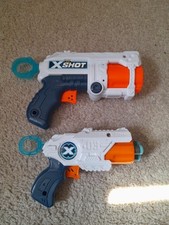 zuru X shot guns small and mini with  3 bullets included
