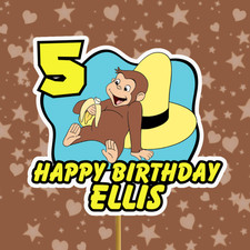 Personalised Curious George