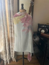 powder large scarf wrap shawl   Autumn design