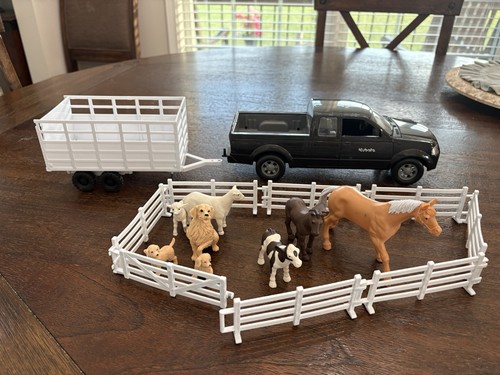 Big country truck and - country, cattle
