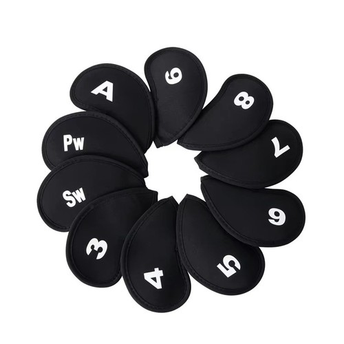 10pcs golf club headcovers - 10pcs,