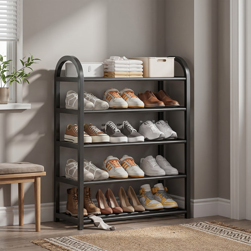 Narrow shoe rack tier - rack,