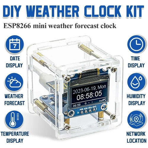Diy digital clock kit - clock,