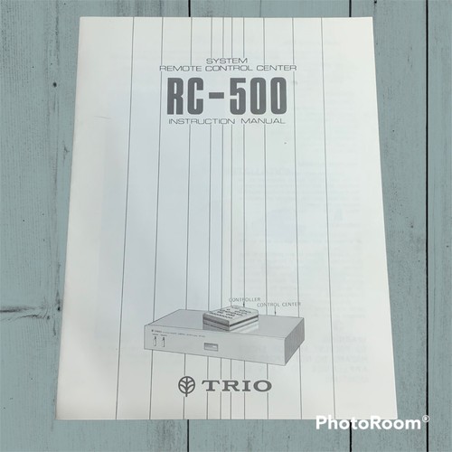 Trio 500 remote - trio, rc-500