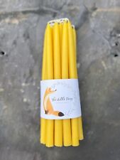 ? 100% Raw Beeswax Candles Hand Made  l XXL Table Candles