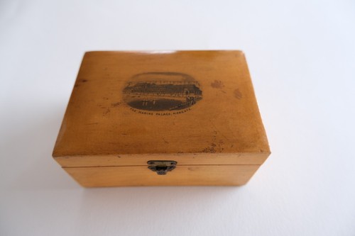 Antique mauchline ware margate - ware,