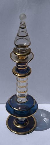 Vintage egyptian glass perfume - vintage,