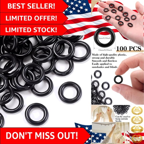 100 black plastic roman - 100,