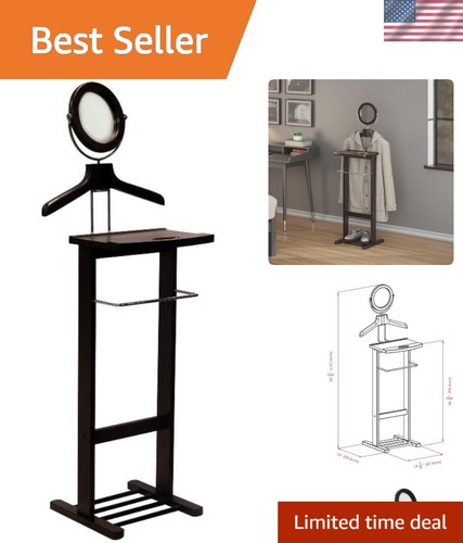 Valet stand wood clothing - valet,