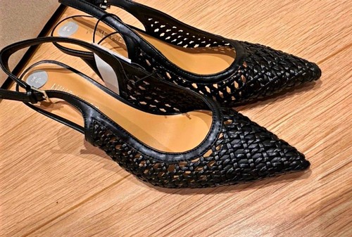 Nine west black woven - nine,