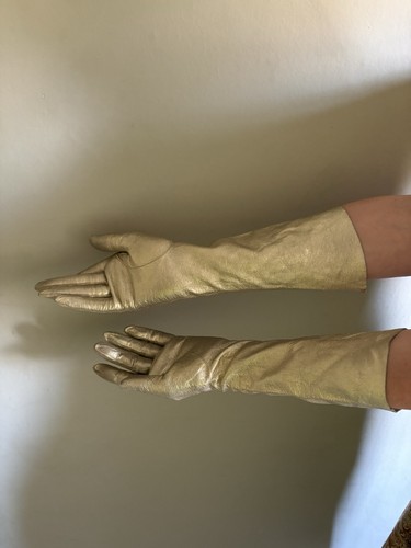 Vintage 1950s 60s gold kid - 60s,