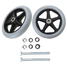 2pcs 6" Wheelchair Casters Small Cart Rollers Chair Accessories