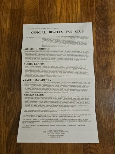 Original beatles fan - original,