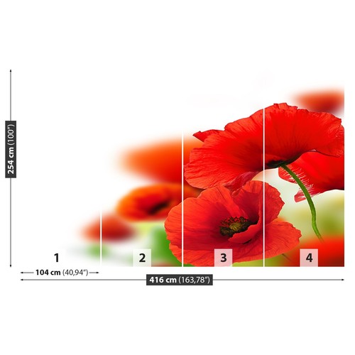 Non woven wall mural photo - non,