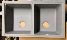 Carron  M Stone GREY M Stone Inset double sink 125.0189.845