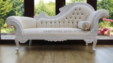 Ornate Chaise Longue Antique
