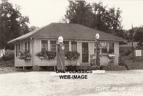 1935 shell gas oil station - 1935,