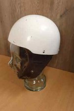 Original Cromwell Pudding Basin Crash Helmet Motorcycle Bike Vintage 1950s 6 3/4