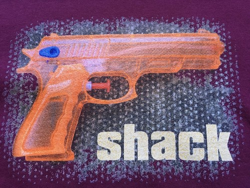 Shack waterpistol shirt - waterpistol, t-shirt