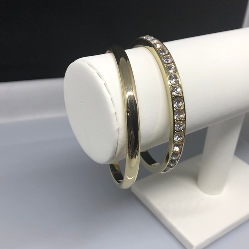 Diamanté and plain 2pcs set - plain,