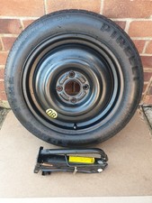 KA/FIESTA/FUSION/B-MAX 15" SPACE SAVER SPARE WHEEL & TYRE 125/80R15 + JACK/BRACE