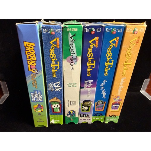 Veggietales vhs lot - vhs, 6